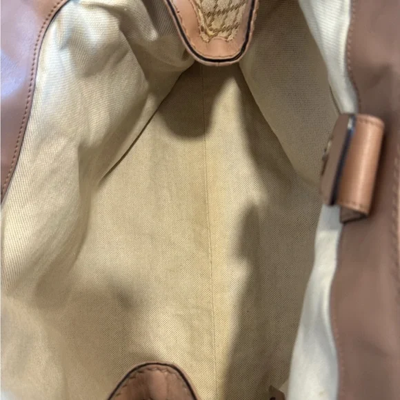 Gucci Tan Checkered Women's Bag - Picture 4 of 4